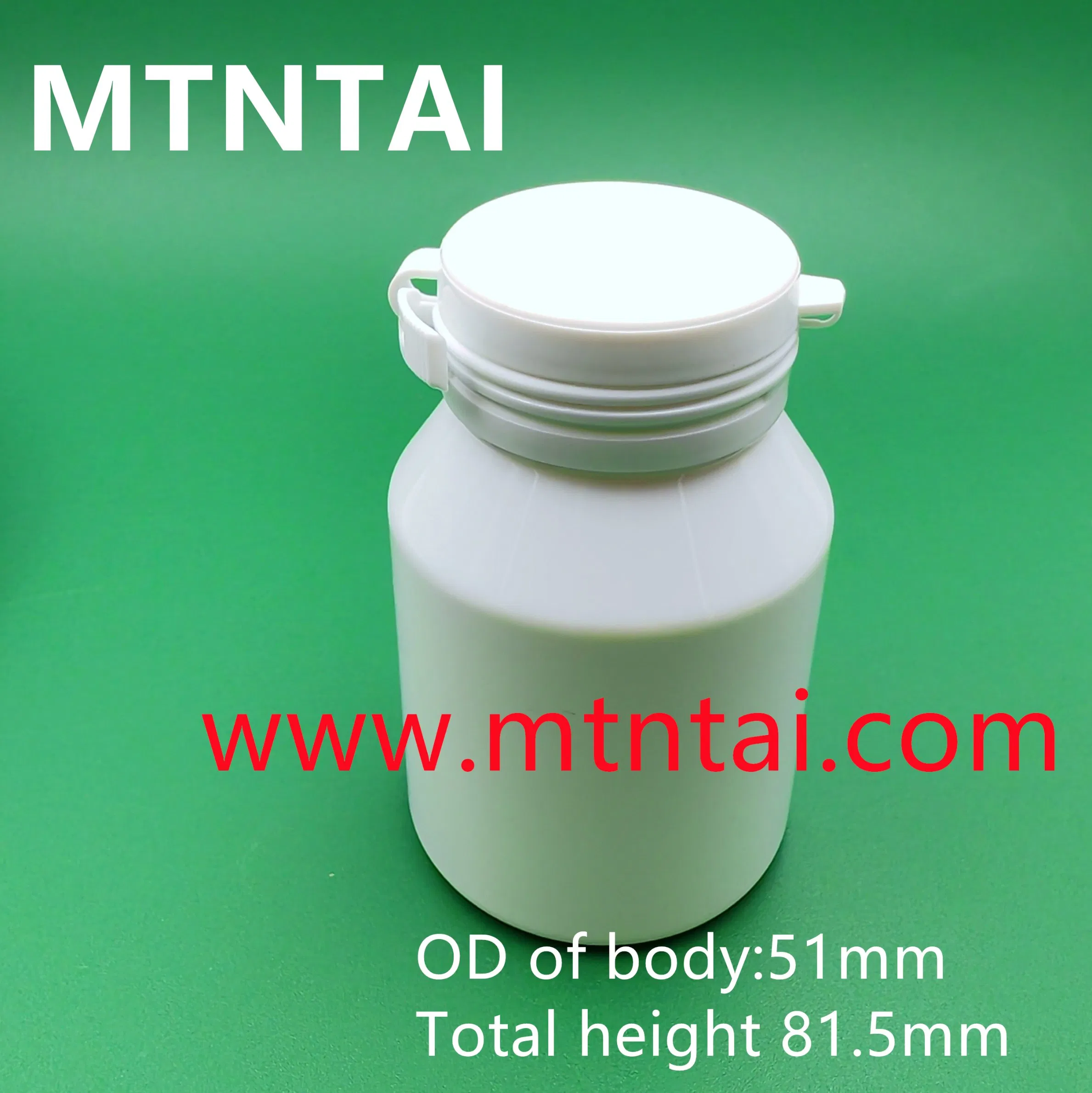 110ml Pet Bottle in White Color/110ml Pet Bottle with Easy Pulling Lid