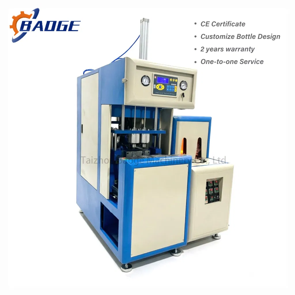 Easy Operating Semi Automatic Pet Bottle Blowing Machine Bottle Making Machine