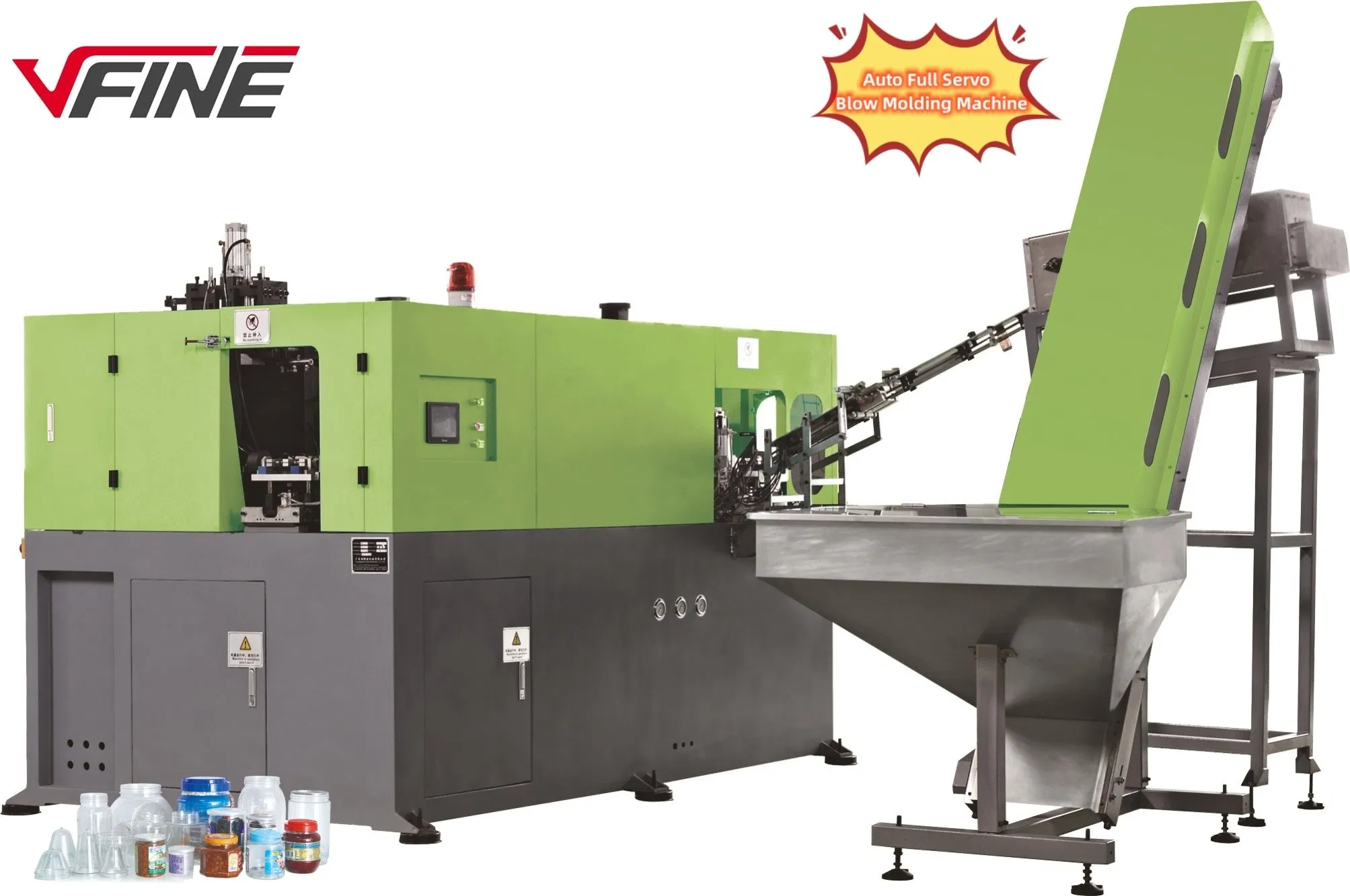 Servo Control 2cavity Automatic Stretch Jar Pet Bottle Blowing Rotary Machine Plastic Wide Neck Container Blow Mold Molding Making Equipment for Candy Food Jam