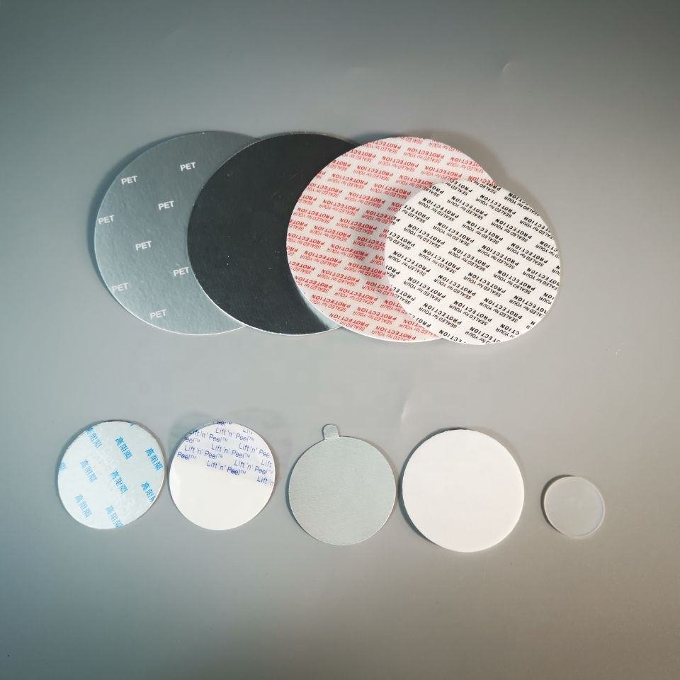 Manufacturer of Cap Sealing Gasket Easy Lift No Peel Aluminum Foil Seal Liner for PP PE Pet Bottle and Jar