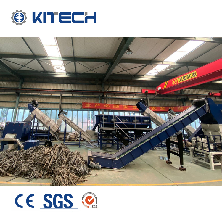 Competitive Price PE PP ABS PS Plastic Bottle Flakes Recycling Shredding Washing Line