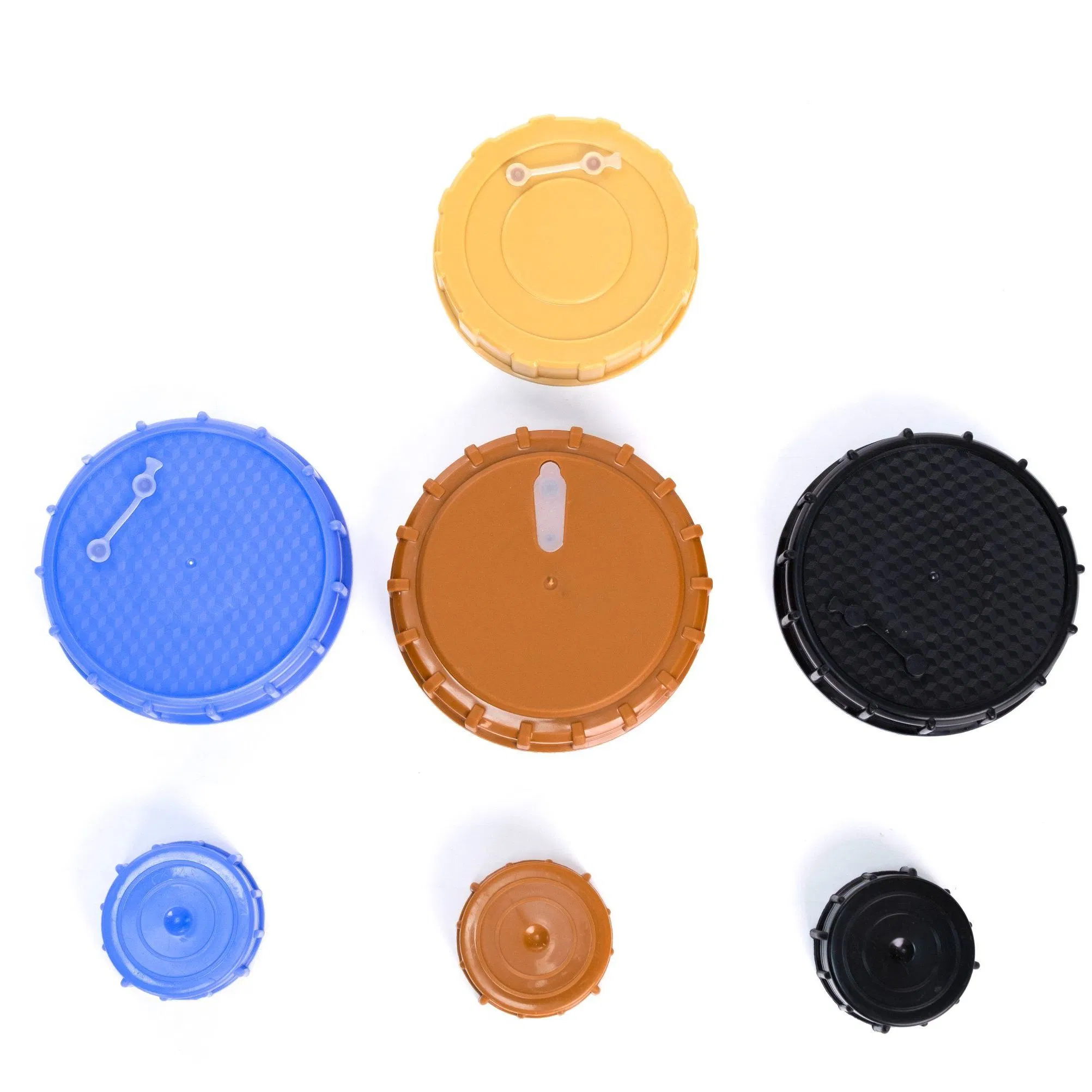 Customized Injection-Molded Food-Grade PP HDPE Plastic Caps