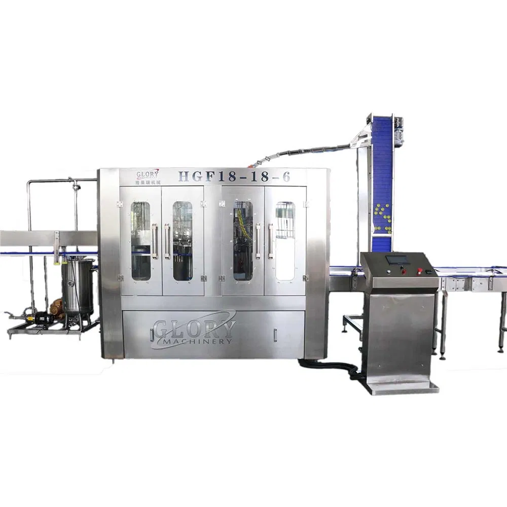 3000-22000bph Automatic Plastic Bottle Hot Juice Filling Machine
