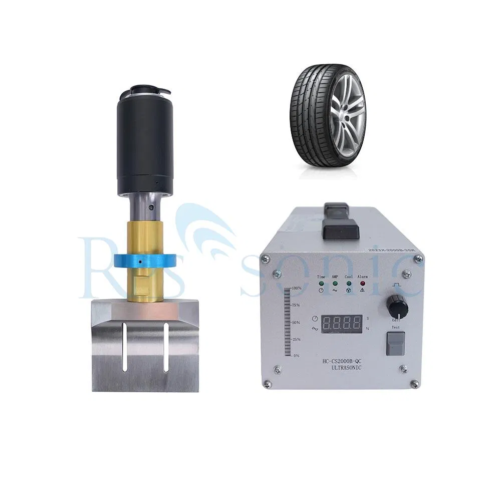 End User Ultrasonic Rubber Cutting Machine Ultrasonic Rubber Cutter HDPE Pet PVC Cutter