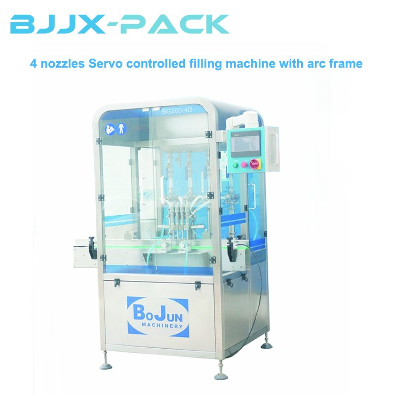 Factory Price Hand Sanitizer Bottle Filling Machine Automatic Can Plastic Bottle Linear Bath Foam Filling Production Line