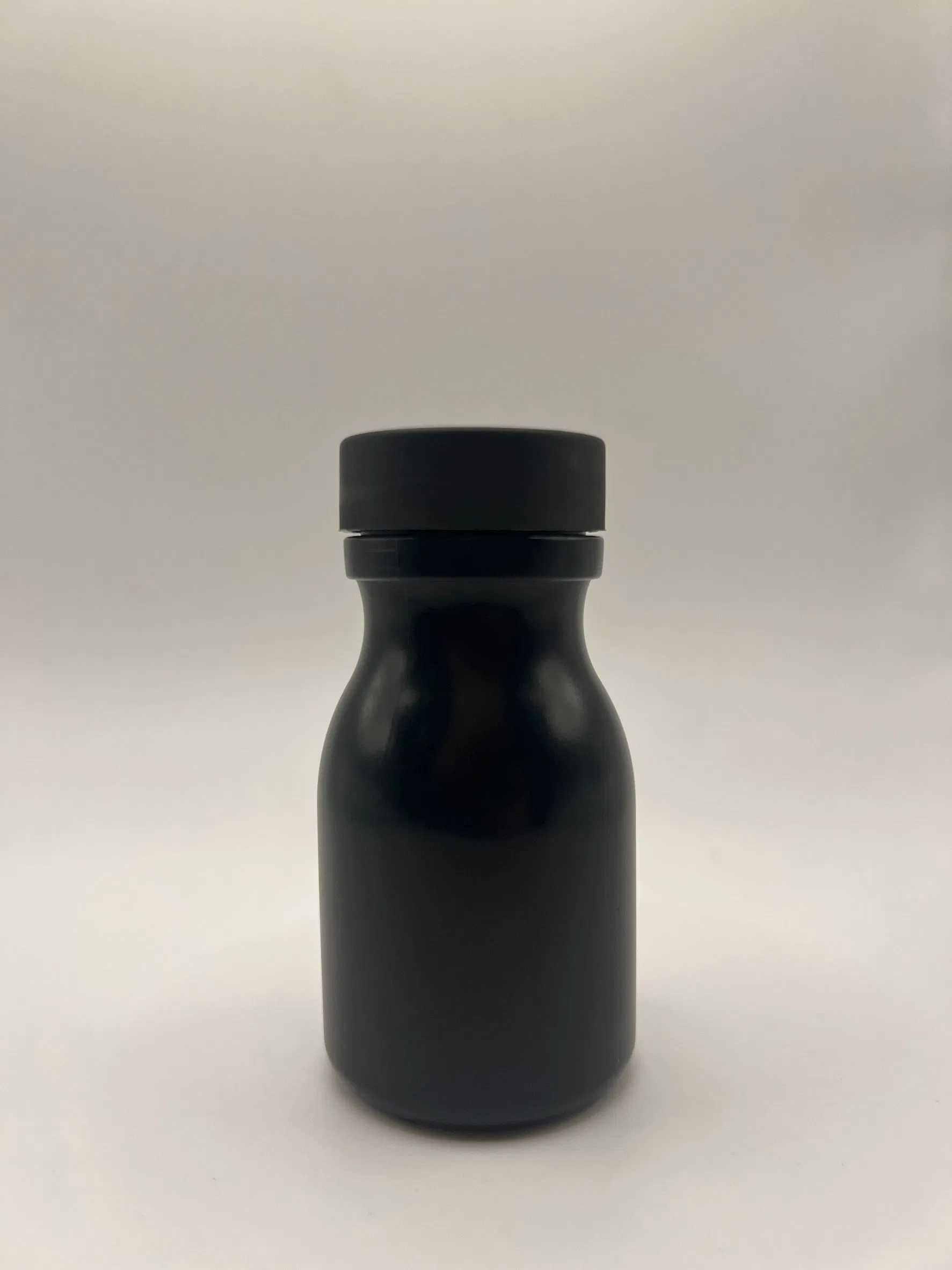 HDPE 60ml Small Black Baby Bottle-Shaped Plastic Bottle of Health Products
