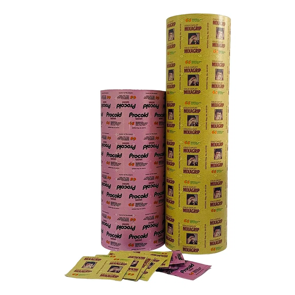 Aluminium Foil Packaging Film Aluminum Foil Pet Film Laminated Plastic Packaging Film