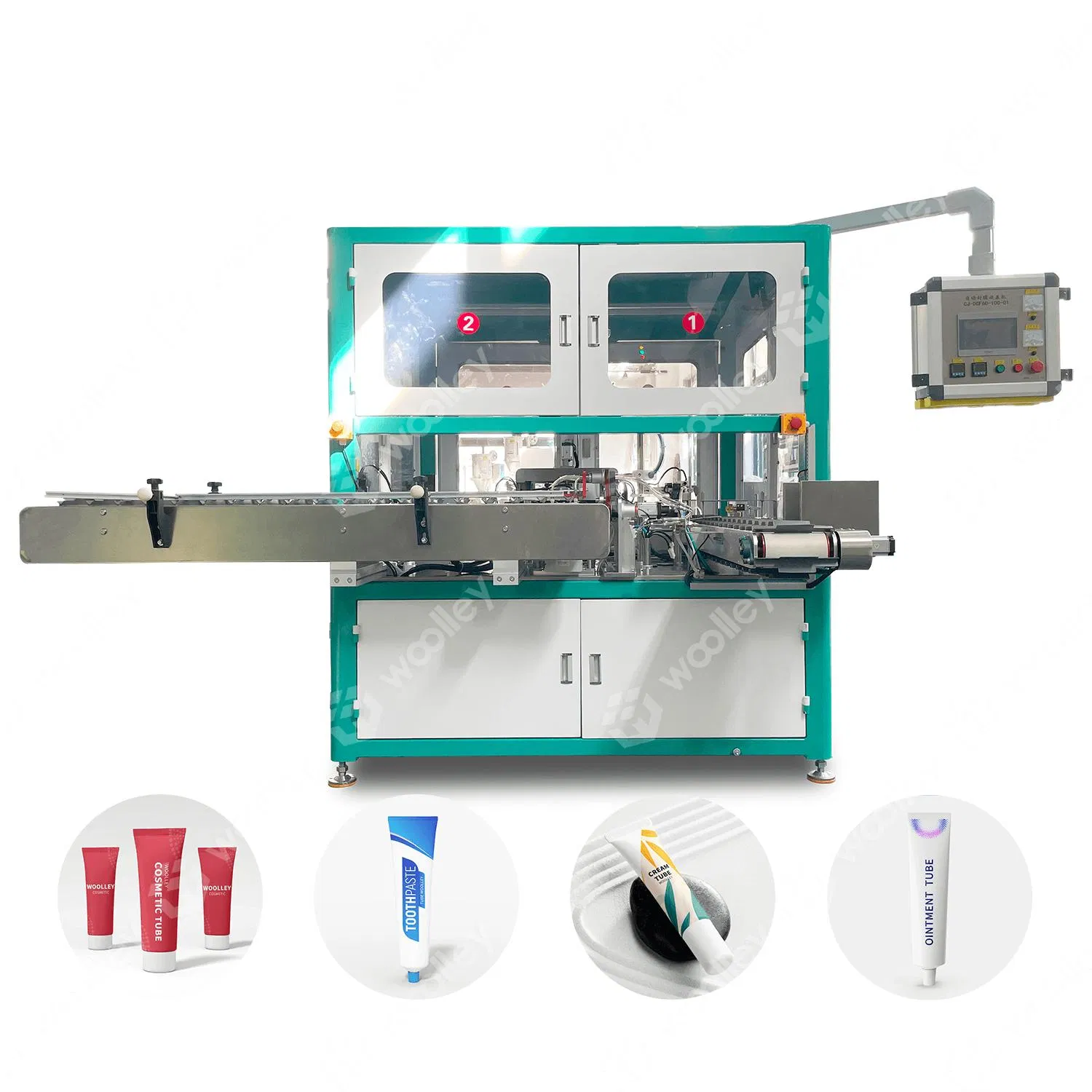 Automatic Aluminum Foil Sealing Machine for Toothpaste Soft Tube Cap Tube Machine