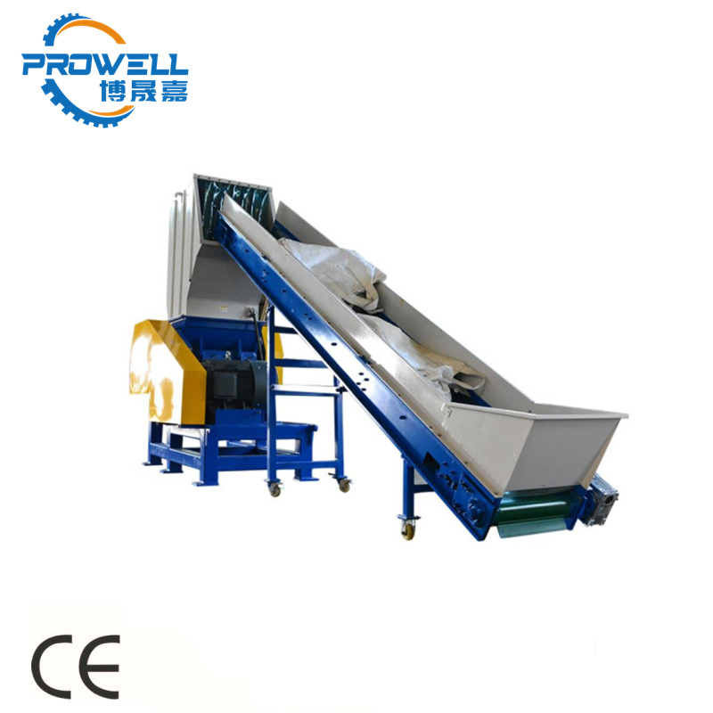 800-1500kg/H Pet Bottle HDPE Gallon Bucket Recycling Crusher Machine