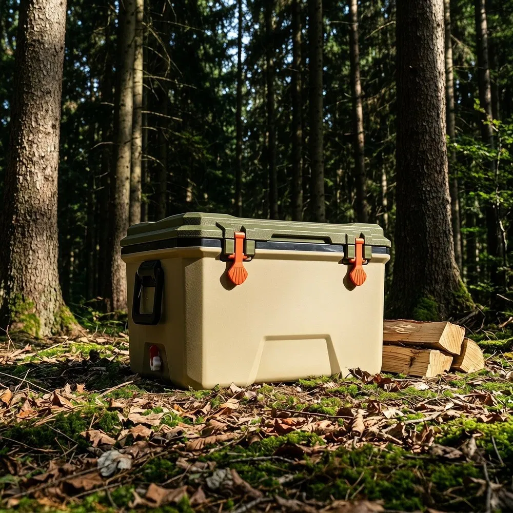 Crack Resistant Custom HDPE Sea Fishing Insulated Cooler Box