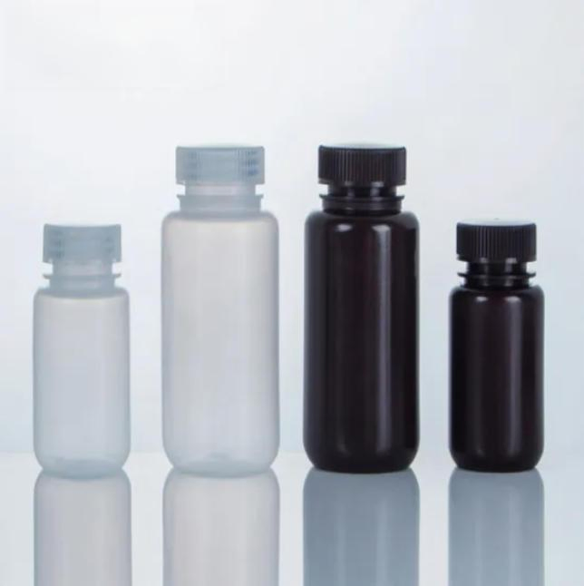 Szy-Lab High Quality Small Mouth HDPE Brown Reagent Bottle with Screw Cap