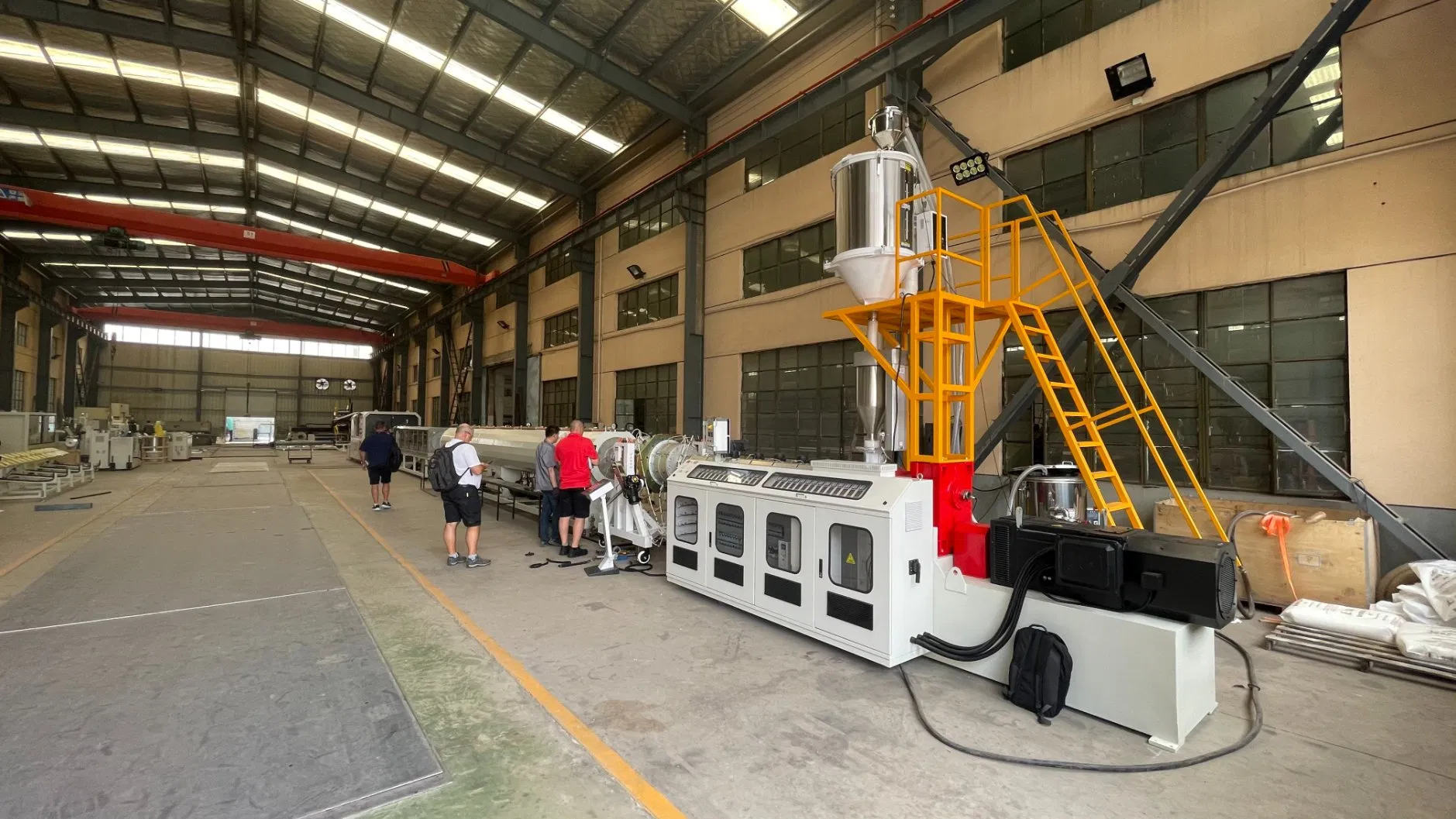 HDPE Pipe Production Line/PVC Pipe Production Line/HDPE Pipe Extrusion Line/PVC Pipe Production Line/PPR Pipe Production Line/PPR Pipe Extrusion Line