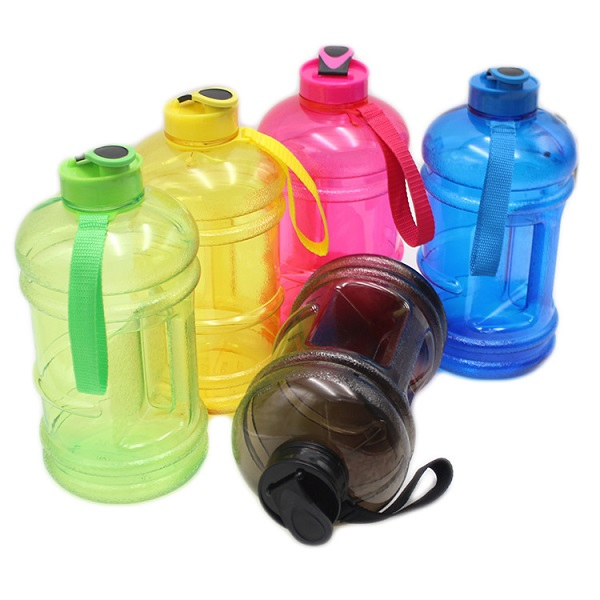 2200ml PETG Gym Plastic Water Bottle Jug with Sports Cap