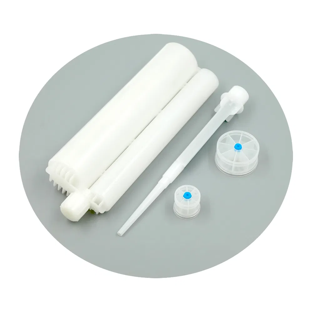 585ml 3: 1 Empty Epoxy Ab Dual Glue Cartridge Tube Reinforced Plastic Bottle