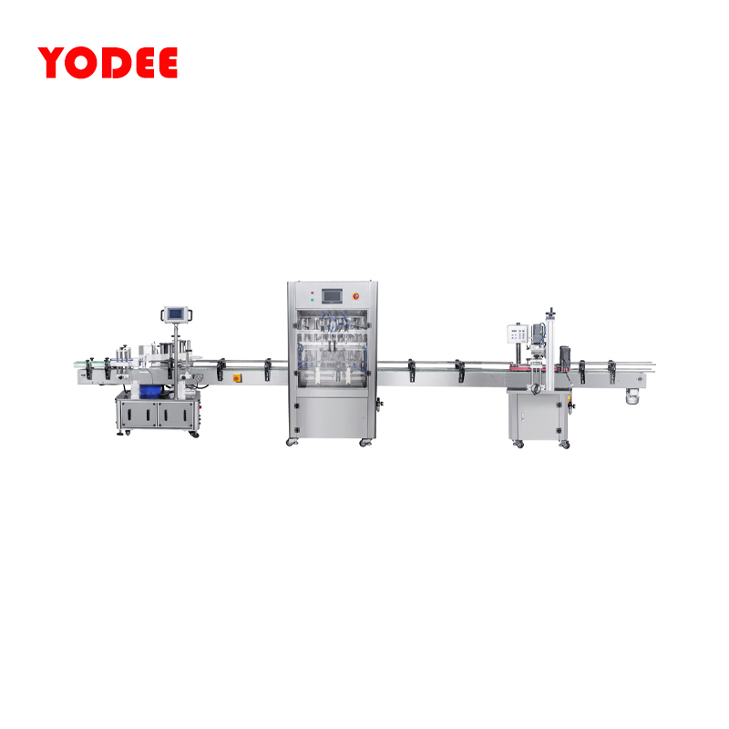 Full Auto Lotion Bottle Cosmetic Shampoo Cream Piston Paste Filling and Capping Machine