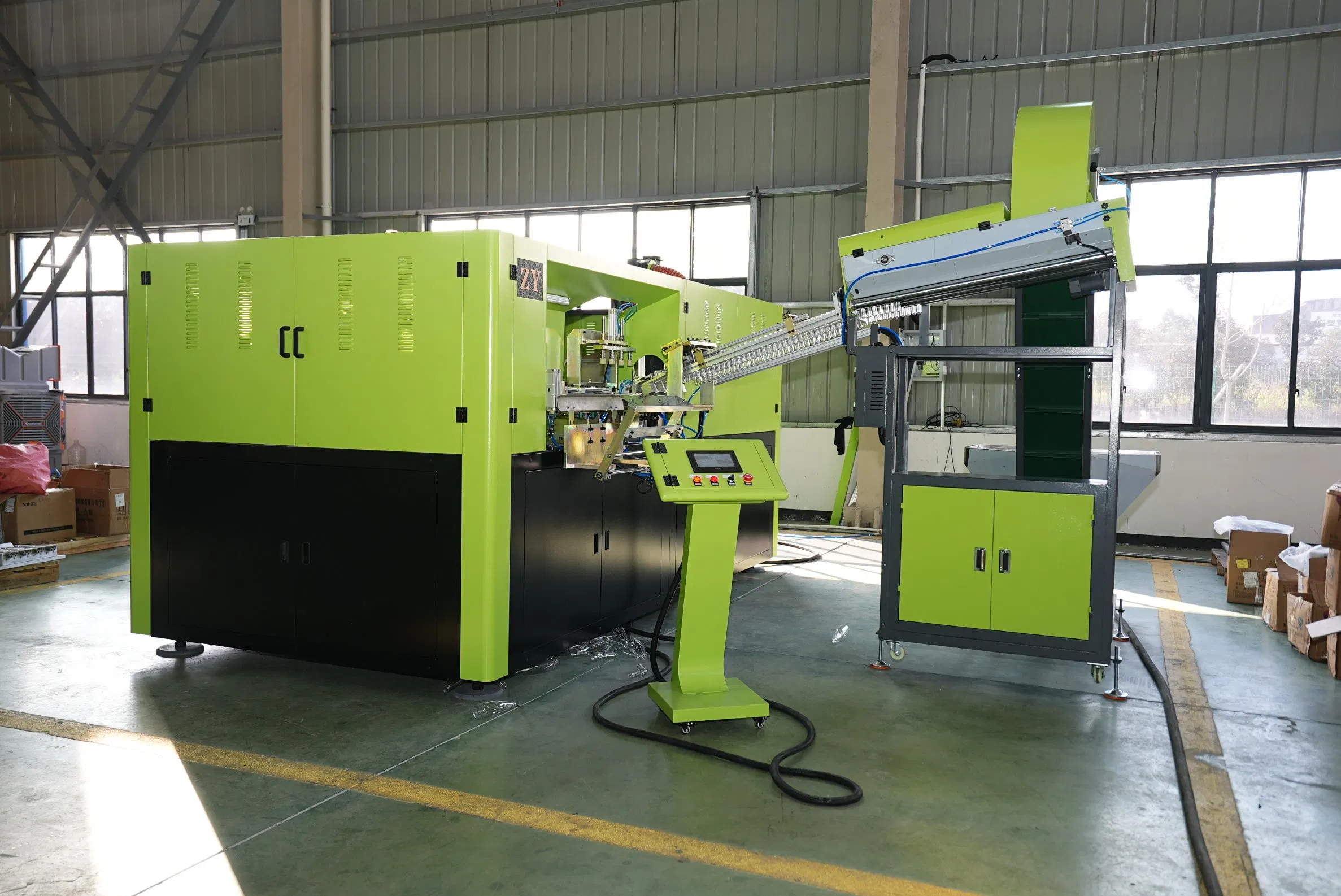 Four-Cavity Automatic Pet Bottle Maker for Efficient Production