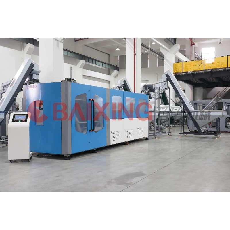 High Speed 8 Cavity 0.7L Pet Bottle Making Linear Bottle Blowing Machine
