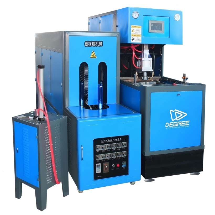 Semi Automatic Pet Bottle Blowing Equipment for 5 Gallon Bottles