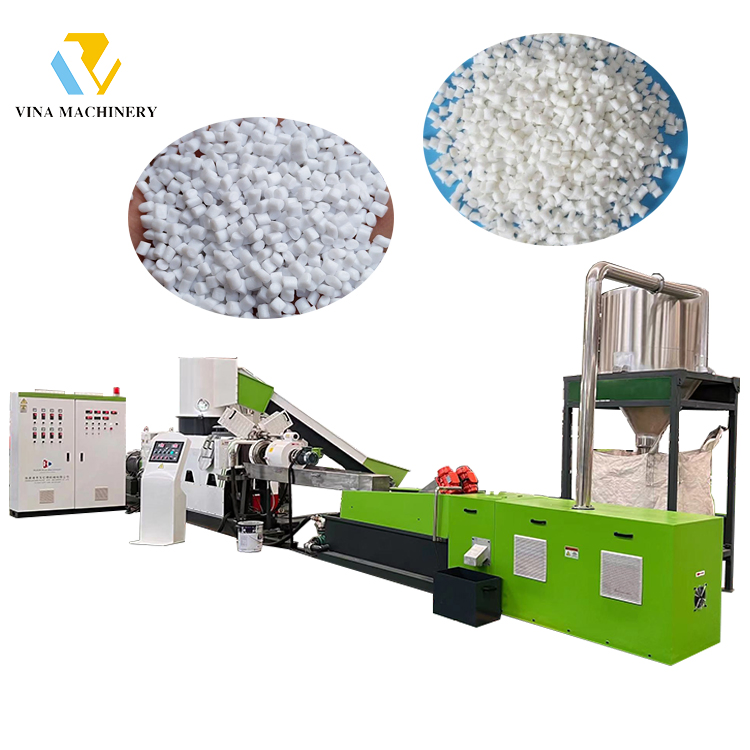 PE PP HDPE LDPE Pelletizer/Recycle Plastic Pellet Making Machine