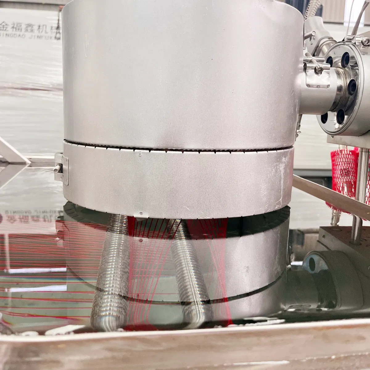 with Single Screw Extruder Plastic HDPE Monofilament Extruder Extrusion Line for Safety/Shadenet/Mosquito Net