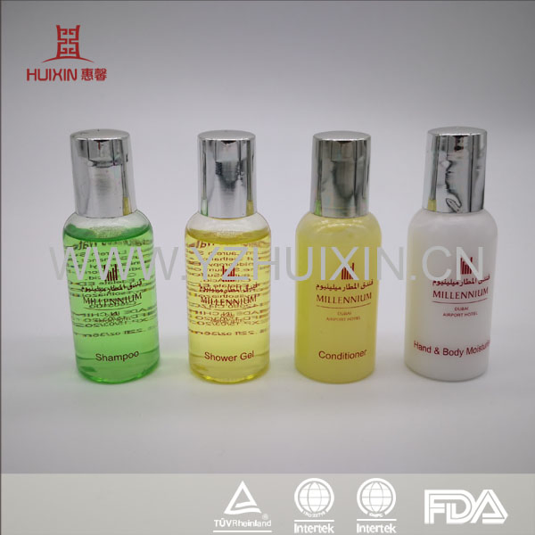 Pet Plastic Bottle for Hotel SPA Shampoo