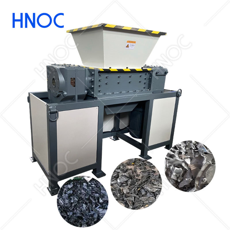 Heavy Duty Industrial Steel Scrap Metal Paper Carcass HDPE Mobile Phone Cloth Scrap Aluminum Can Car Tire Shredder