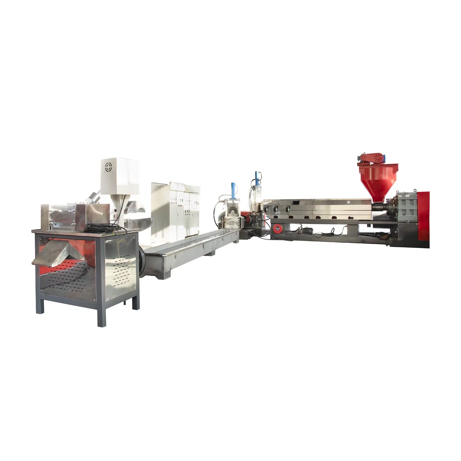 Mini HDPE ABS LDPE PE EPS PP Waste Plastic Film Bottle Water Cooling Pellet Extruder Recycling/Pelletizing/Pelleting/Recycle/Granulation Machine for Sale