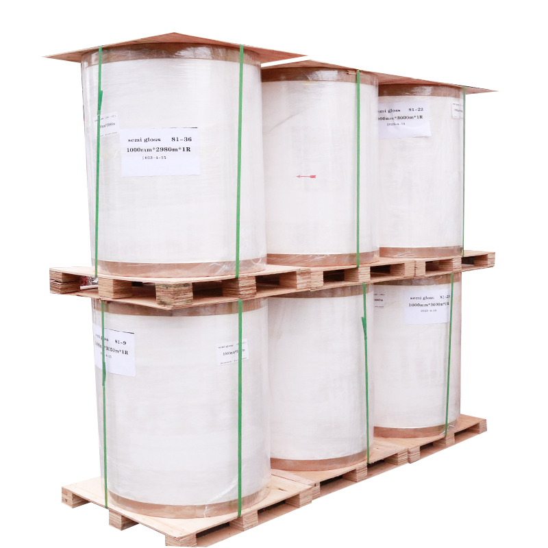 Jumbo Thermal Paper Label Card Paper BOPP Pet PE CPP PVC Nylon HDPE LDPE Alu Foil Slitting and Rewinding Machine
