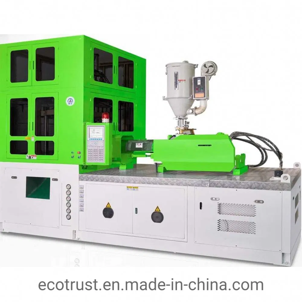 480kn 4-Station Automatic One-Step Injection Stretch Blow Molding Machine for PP/PE/HDPE/PC/Pctg/Tritan/Pet/PETG Bottle/Factory Cost