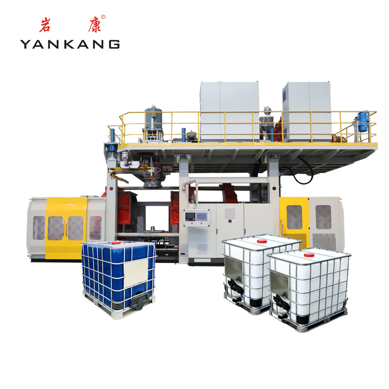 Plastic Machinery Eurocube 1000 Liters Chemical Cube Tank HDPE Plastic Extrusion Blow Blowing Molding Moulding Machine