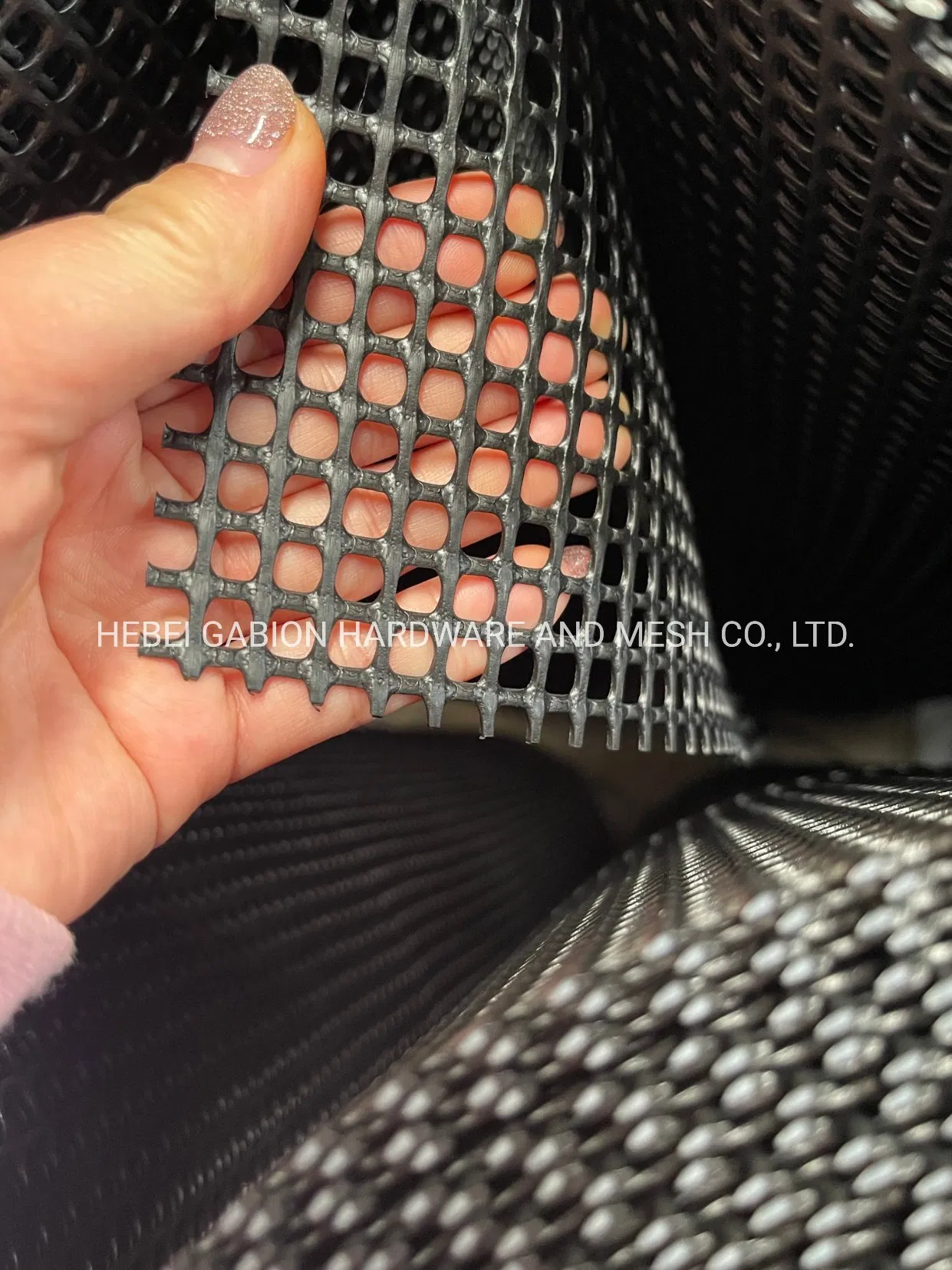 Black HDPE Plastic Mesh Factory