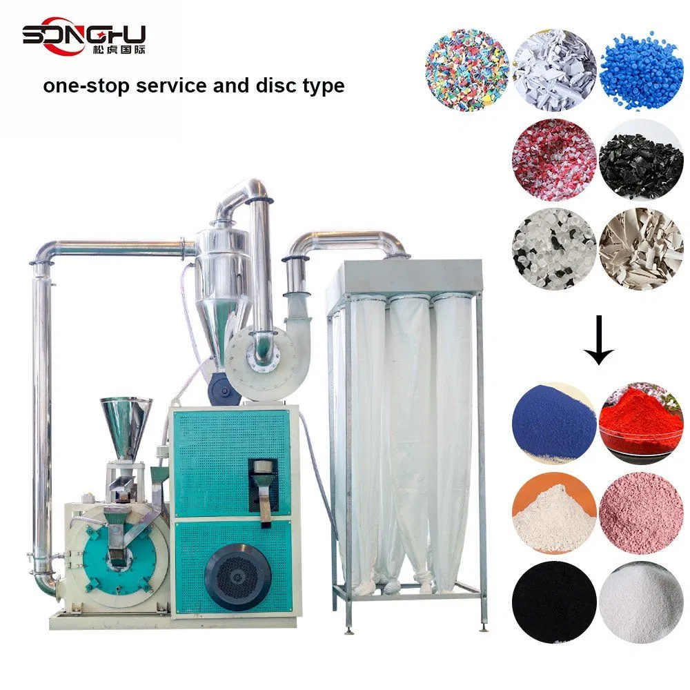 Factory Direct Sale Waste High Output Pet/HDPE/PE/PP/ABS Plastic Recycling Pulverizer Machine