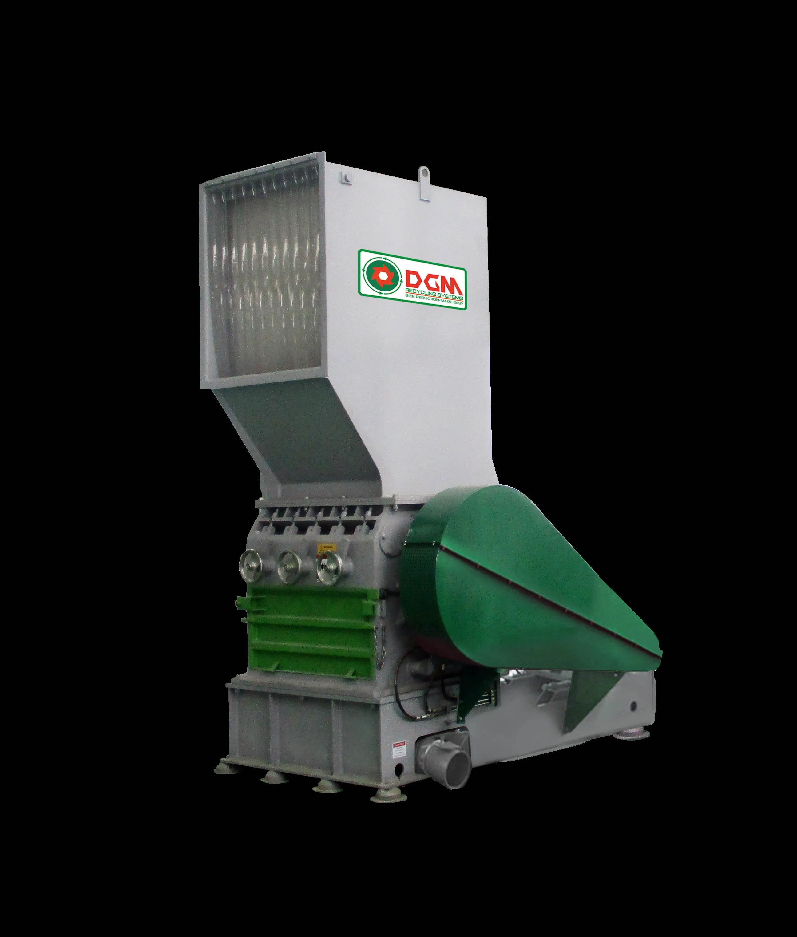Dgm Plastic Film Bottle Biomass PP HDPE Plastic Crushing Grinding Granulator