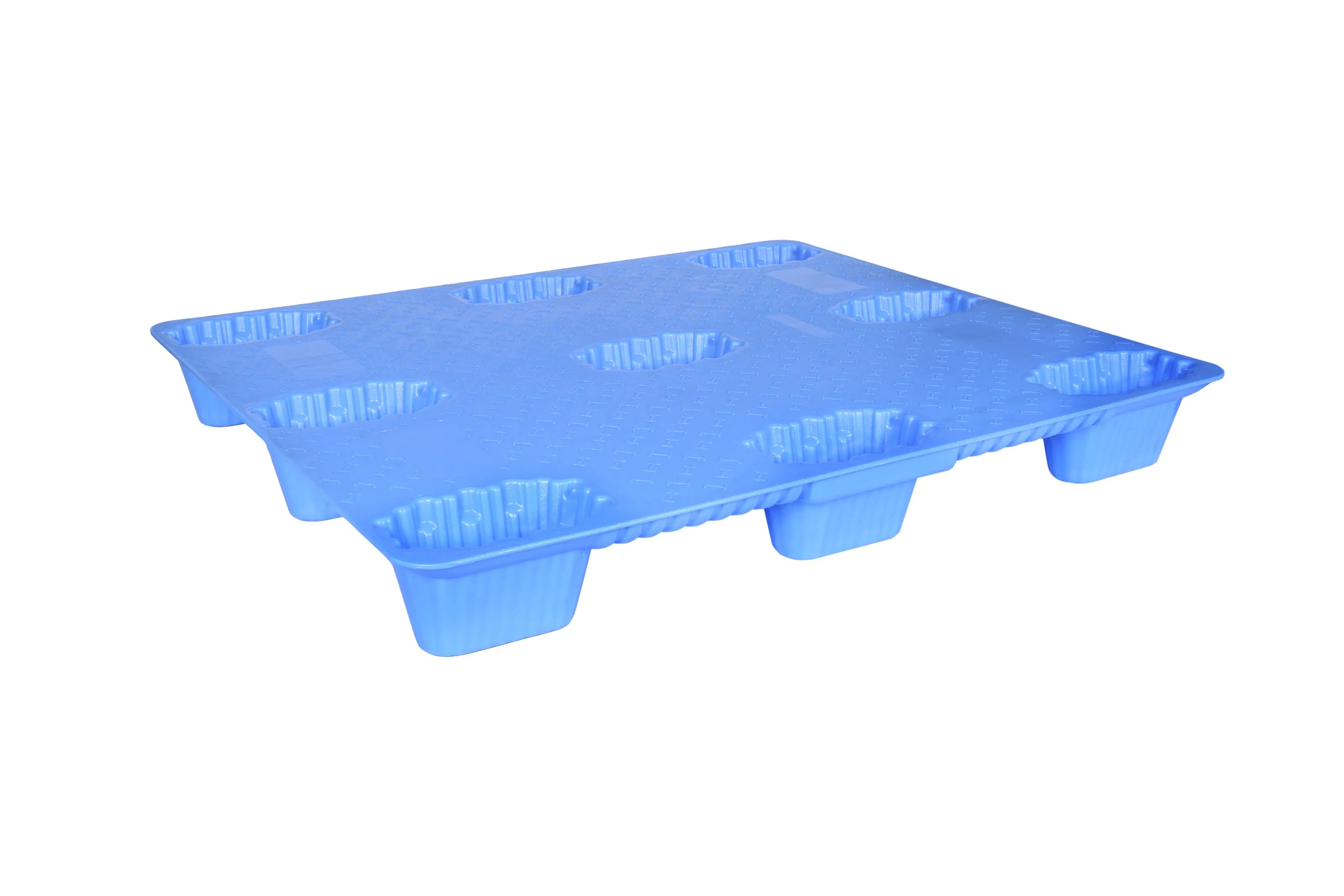 Warehouse Nestable Stacking Pallet Heavy Duty Rack Stainless Steel HDPE Hygienic Plastic Pallet for Food and Transport