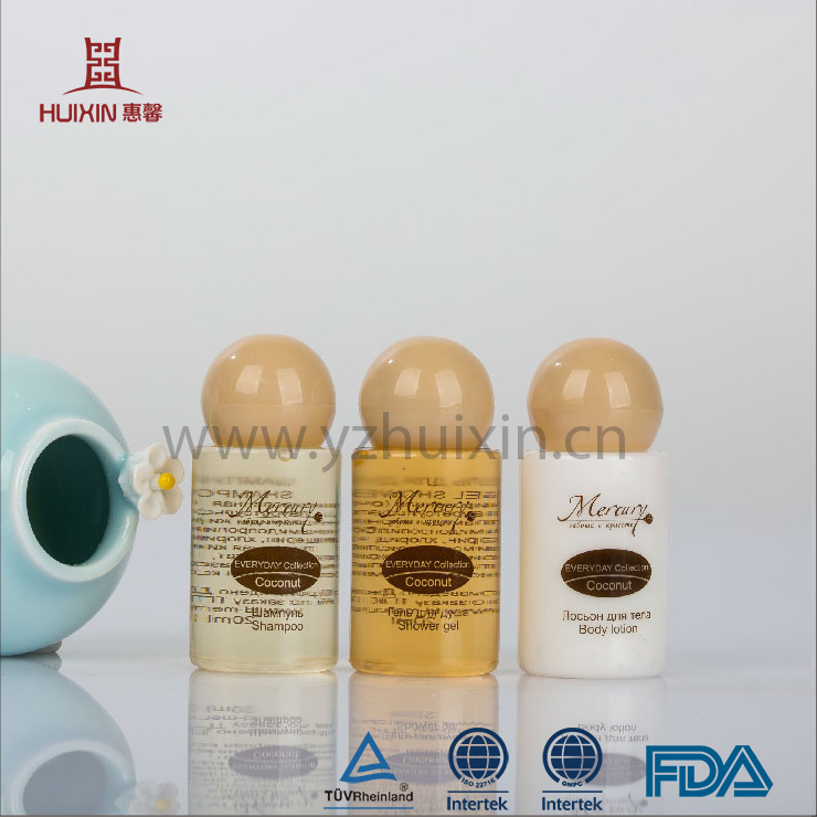 High Quality Luxury Plastic Bottle Hotel Shampoo