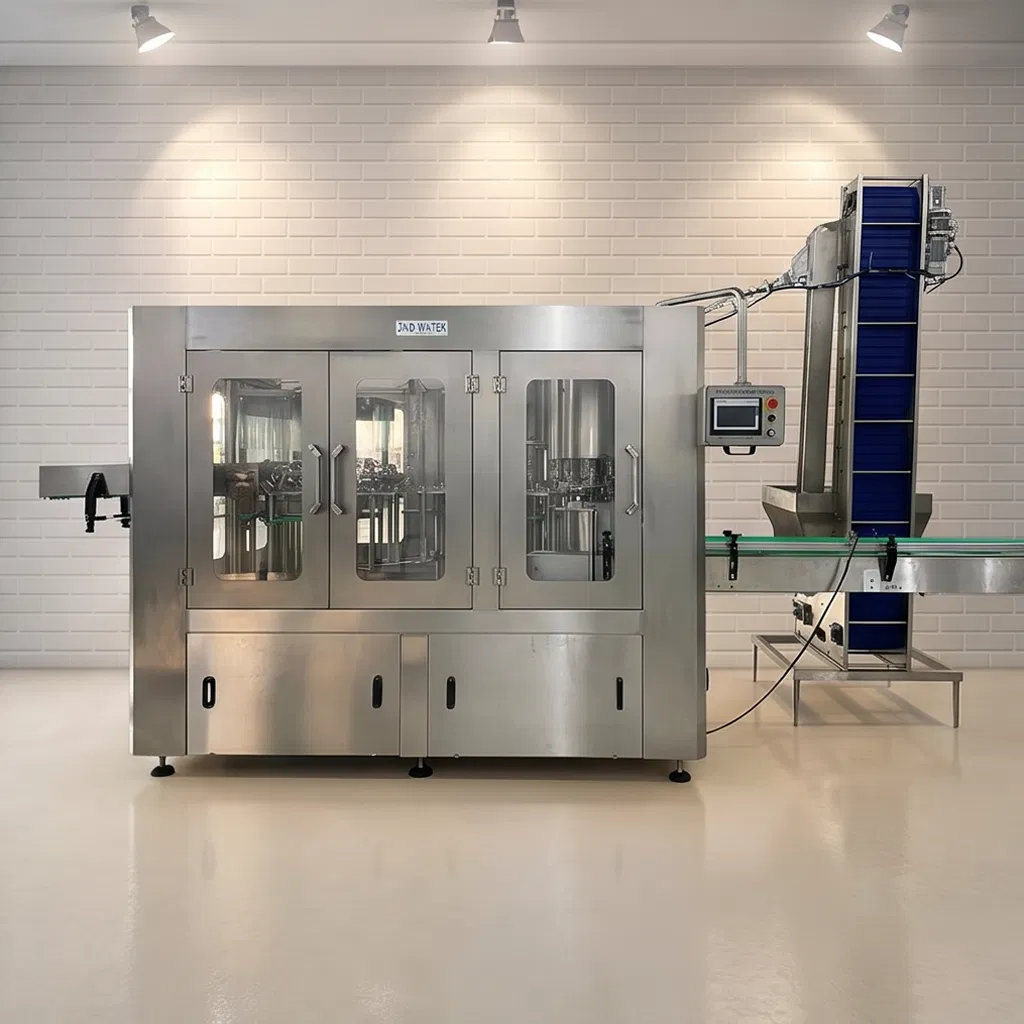 Manufacturer Automatic 500ml 3-15L 3 in 1 Pet Plastic Bottle Juice Beverage Drinking Water Filling Bottling Production Line Machine