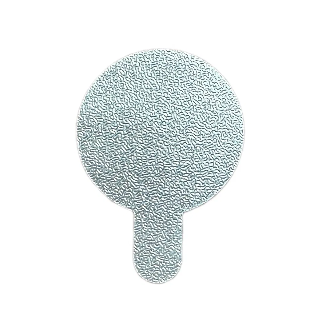Embossing and Die-Cutting Aluminum Foil Lids for HDPE Milk Bottles