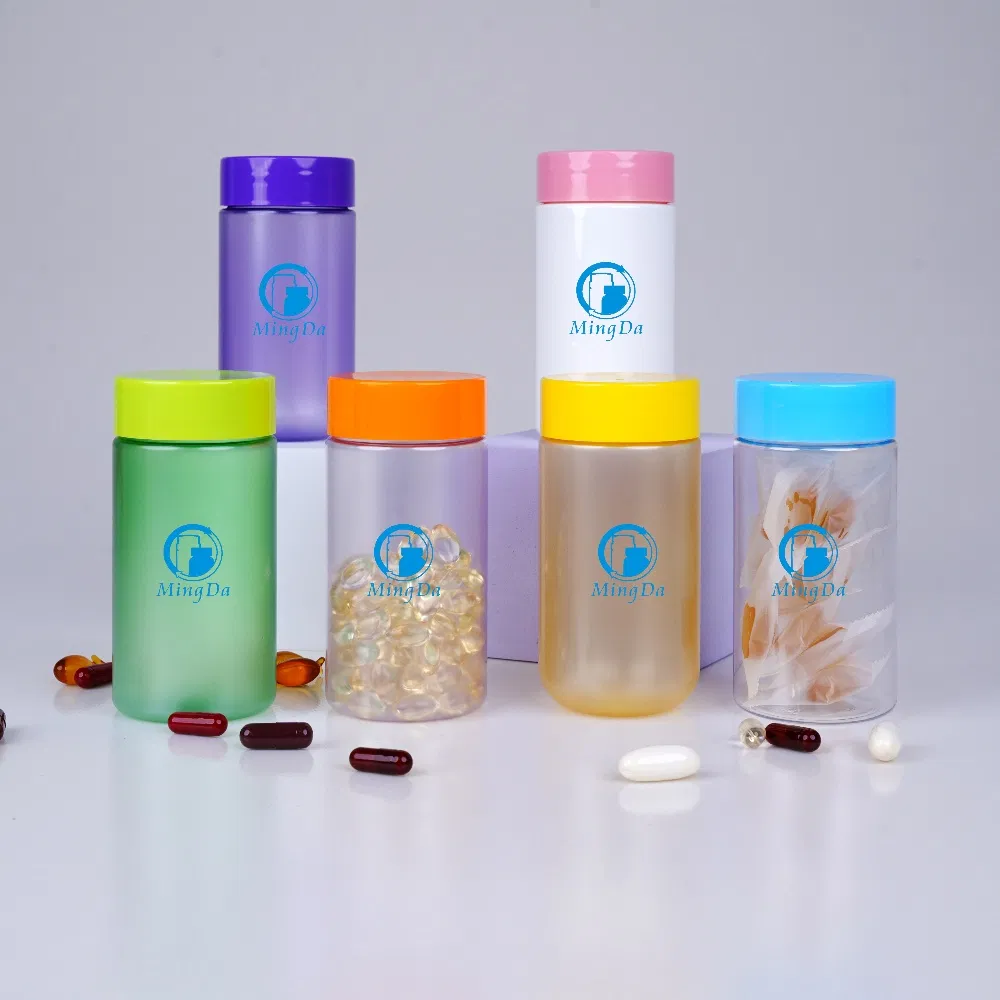 Dietary Supplements Bottle Soft Touch Pet Bottle