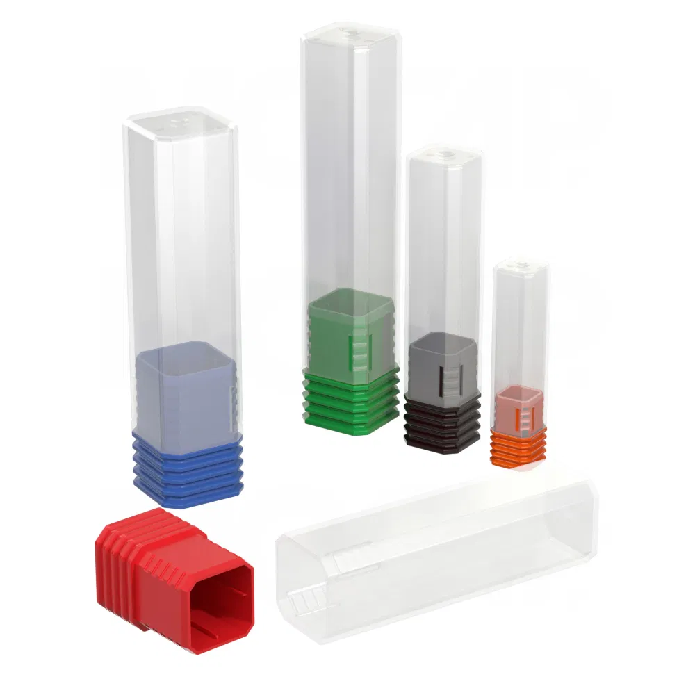 Cutting Tools Plastic Packaging Box End Mill Plastic Packaging Tube