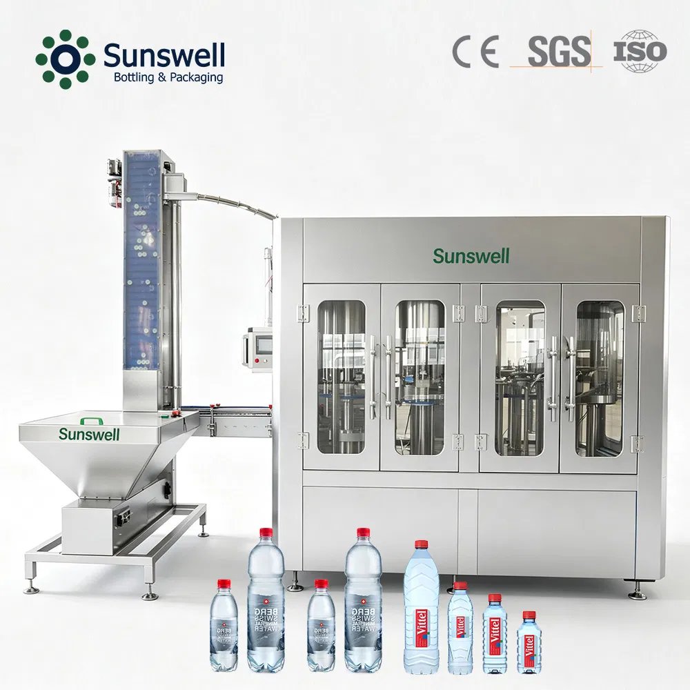 20oz Pet Bottle Water Bottling Machine with 3000 Bph Capacity