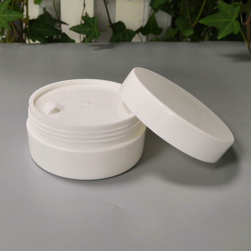 Plastic Cosmetic Jar Cream Jar PP Jar with Disc Jl-Jr822 Single Wall