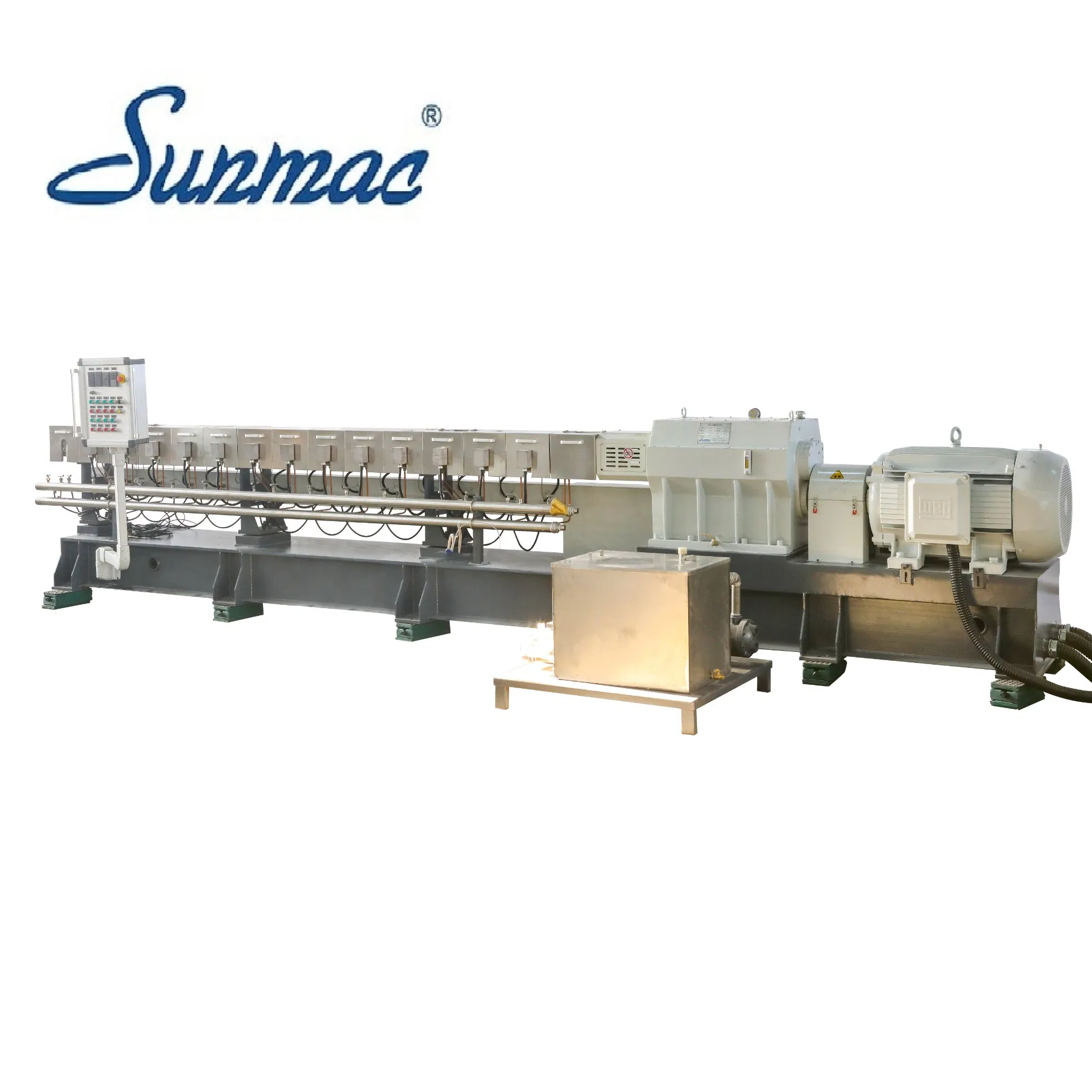 Factory Price! ! Pet Bottle Granules Making Twin Screw Extruder Machine