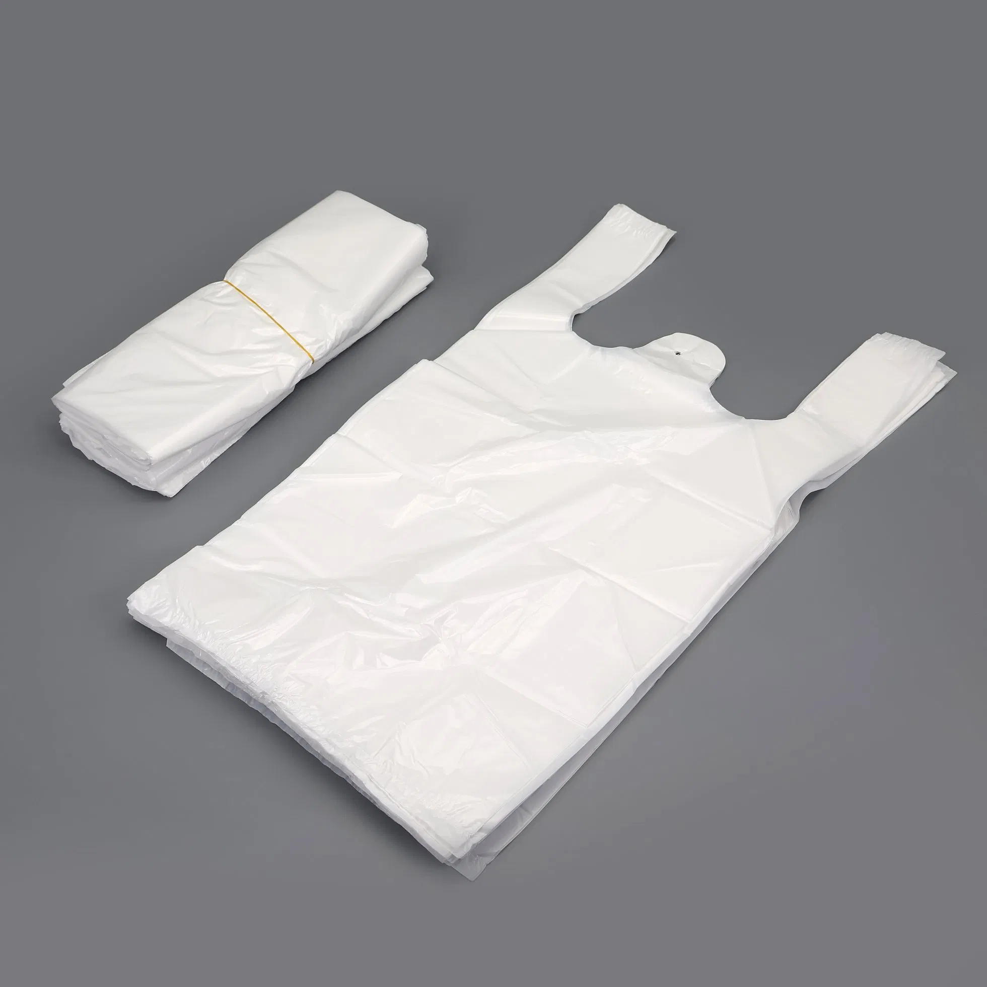 Wholesale Low Price HDPE Durable Carry Shopping Bag Plastic T-Shirt Bag