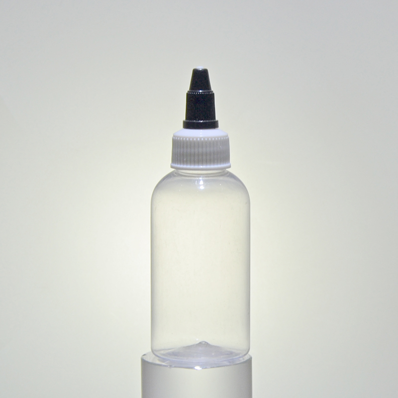 75ml Empty Pet Bottle with Twist Cap/Cosmetic Bottle with Lotion Pump