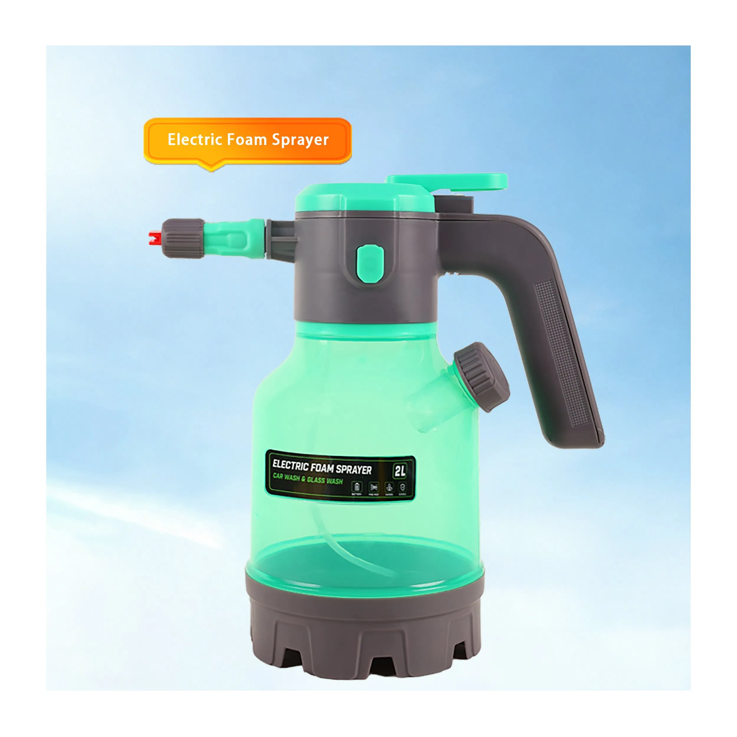 2L Car Washing Electric Foam Bottle Sprayer