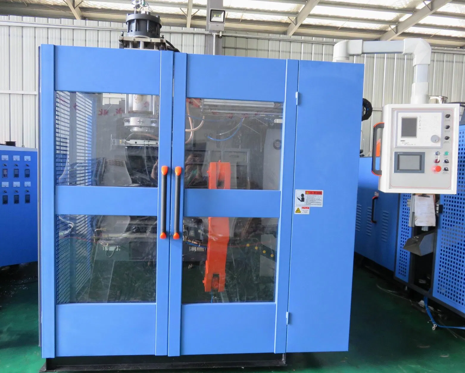 Max. 12L HDPE PP Drum Bottle Extrusion Blow Moulding Machine